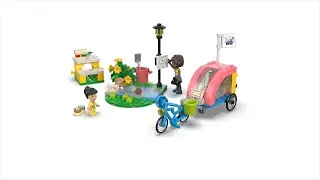 LEGO ЛЕГО Friends Велосипед спасательного центра для собак 41738