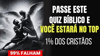 🔥 QUIZ BÍBLICO DE JESUS: 15 PERGUNTAS EM NÍVEIS QUE VÃO TE DESTRUIR! 📖😱
