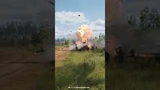 A Risky Moment in Armored Combat! #gamingshorts #videogames #pcgames2026 #squadgame #milisim #fps