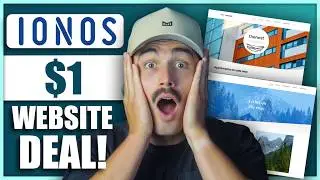 Как получить сайт + бесплатный домен за 1 доллар в месяц с IONOS