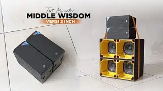 TEST MINIATUR LINE ARRAY WISDOM M10 VERSI 2 INCH‼️ FEAT SOUND MINIATUR TEAM 2⚡