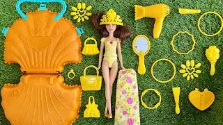 Disney Doll Collection | Frozen Elsa and Anna, Belle, Ariel | Unboxing Disney Mattel playset