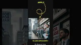 Why do 10 lakh people apply for one job? #shorts #ytshorts #india #knowledge