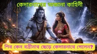 শিব কেন বদ্রীনাথ ছেড়ে কেদারনাথে গেলেন? | কেদারনাথের অজানা কাহিনী 