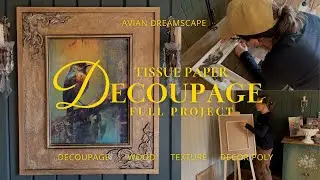 Expert DIY Tips to Create BEAUTIFUL Wall Decor Using Decor Poly & Decoupage Paper By Redesign!