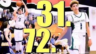 Ball Brothers Score 103 Of 128 Points: LaMelo 31, LiAngelo 72