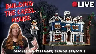 LIVE - Building The LEGO Creel House