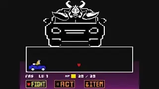 Asgore Driving in my Final Boss Battle