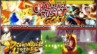 🏆 How To Beat Challenge Rush SSJ3 Goku | Dragon Ball legends
