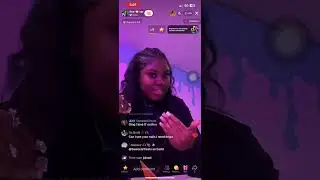 Zaria Imani TikTok live Jan. 31, 2024