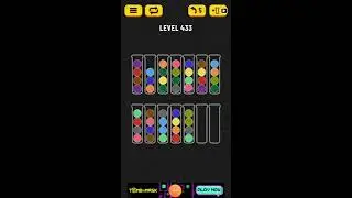 Ball sort puzzle level 433