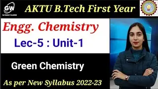Lec-5 I Green ChemistryISynthesis of Adipic Acid and ParacetamolIEngg.Chemistry Iby Neeraj Tomar