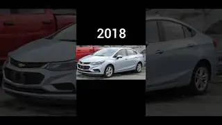 evolution of chevrolet cruze (2009~2023) #shorts #chevrolet #cruze #allcaravailable