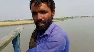 Daria Sindh ka nazra bhot khobsorat village vilog village Shok khobsorat janwar driver bhot acha tha