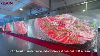 Effortless Excellence: P2.5 Front Maintenance Indoor LED Screen for Fixed Install!
