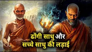 ढोंगी साधु और सच्चे साधु की लड़ाई - Truth vs Evil - Fantasy Moral Story in Hindi #hindistories
