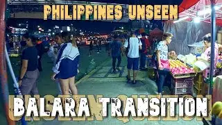 Balara Transitions | A Walk from Pansol&rsquo;s Stillness to City Rush After Dark | [4K] 🇵🇭