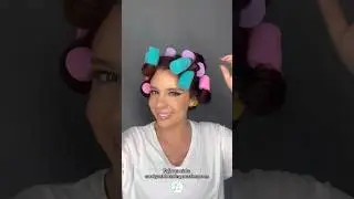How To Use Conair Glam Curls Sponge Rollers