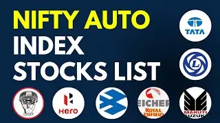 Nifty Auto Stocks List 2023 | Nifty Auto Company List 2023 | Nifty Auto Index Shares Overview |