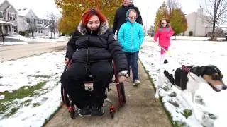 SoftWheel for Wheelchairs changed Allaina's life