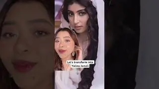 Yalina makeup look 🤍 Dhurandhar | Sara Arjun makeup look #youtubeshorts #makeup