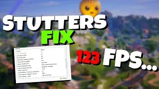 Исправление проблем с падением FPS и подтормаживаниями в Fortnite.