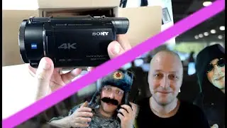 [UNBOXING] SONY HANDYCAM FDR-AX53