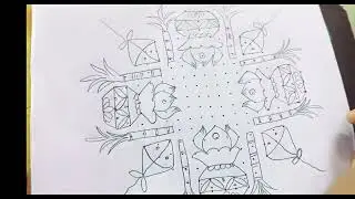 Sankranthi muggulu 🌺