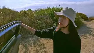 i was scared but i did it anyways | solo beach camping vlog