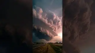 Scariest-Looking Wall Cloud You've Ever Seen