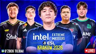 [UZ] 6-KUN | IEM Kraków 2026 Stage 2 | 3DMAX vs Vitality | BC GAME vs FaZe | NAVI vs FURIA