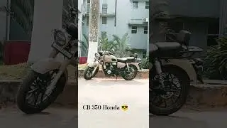 🔥 New Honda Cb350 DLX PRO E20 OBD2 Model | Classic 350 killer 🔥Honda ki Bullet #cb350 #shorts #viral