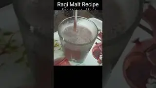 Ragi Malt Recipe #bangaloreankitchen #shorts #ragimalt