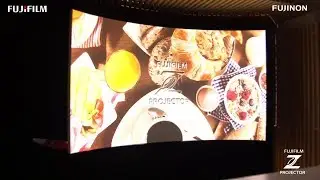 FUJIFILM Projector Z5000 - Projection Mapping on a Curved Screen