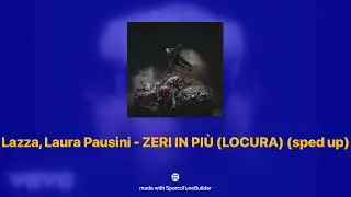 Lazza, Laura Pausini - ZERI IN PIÙ (LOCURA) 𝘀𝗽𝗲𝗱 𝘂𝗽