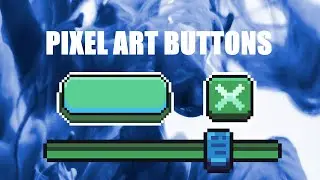 Simple Pixel Art Buttons | Aseprite Timelapse