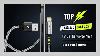 Top 5 Best Lightning Cables 2025 ⚡ Fast Charging iPhone Cables Review