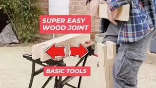 Super easy wood joint using basic tools !
