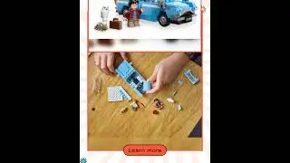 LEGO Harry Potter Flying Ford Anglia Car Toy 76424