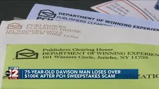 Davison man loses over $100K after Publishers Clearing House 'sweepstakes scam'