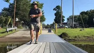On the eco-harvester - Saugerties, NY