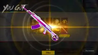 😱 I got akm upgradable gun skin in 10 premium crate pubg #pubg #pubgmobile #crateopening