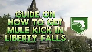 GUIDE ON HOW TO GET MULE KICK IN BLACK OPS 6 ZOMBIES LIBERTY FALLS!