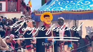 Torgya festival Day -3 …Last day of torgya. Paldan lhamo dance, Geylong chham,Apa chham & many more…