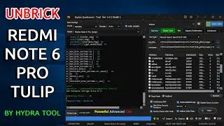 Unbrick Redmi Note 6 Pro Tulip NON UBL | Flashing EDL Mode | By Hydra Tool