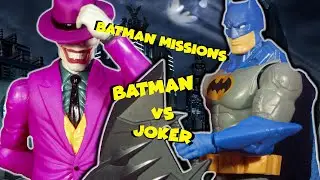 MATTEL |BATMAN MISSIONS| BATMAN VS THE JOKER SET