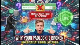 Mixed Content Errors: Why Your Padlock is Broken #websecurity  #cybersecurity #webdevelopment # 