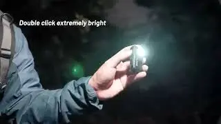 WUBEN G5 Rechargeable EDC Flashlight, 400 Lumens Dual Light Sources