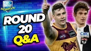 Round 20 Q&A | AFL Fantasy 2025