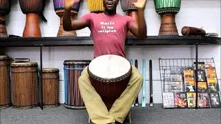 Djembe DSD-09122 Sound Demo w/ Babara Bangoura Fakoly
